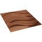 Ekena Millwork 19 5/8in. W x 19 5/8in. H Wave EnduraWall Decorative 3D Wall Panel Covers 2.67 Sq. Ft. WP20X20WVBCO - alternate 6